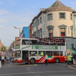 Limerick hurlers homecoming 2022 - supporters in green and white swept into the city and the TUS Gaelic Grounds to welcome the three-in-a-row All-Ireland hurling champions. Picture: Kris Luszczki/ilovelimerick