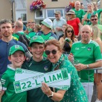 Limerick hurlers homecoming 2022 - supporters in green and white swept into the city and the TUS Gaelic Grounds to welcome the three-in-a-row All-Ireland hurling champions. Picture: Kris Luszczki/ilovelimerick