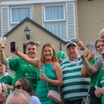 Limerick hurlers homecoming 2022 - supporters in green and white swept into the city and the TUS Gaelic Grounds to welcome the three-in-a-row All-Ireland hurling champions. Picture: Kris Luszczki/ilovelimerick