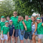 Limerick hurlers homecoming 2022 - supporters in green and white swept into the city and the TUS Gaelic Grounds to welcome the three-in-a-row All-Ireland hurling champions. Picture: Kris Luszczki/ilovelimerick