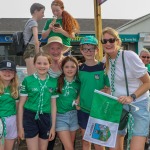 Limerick hurlers homecoming 2022 - supporters in green and white swept into the city and the TUS Gaelic Grounds to welcome the three-in-a-row All-Ireland hurling champions. Picture: Kris Luszczki/ilovelimerick