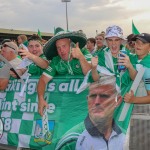 Limerick hurlers homecoming 2022 - supporters in green and white swept into the city and the TUS Gaelic Grounds to welcome the three-in-a-row All-Ireland hurling champions. Picture: Kris Luszczki/ilovelimerick