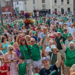 Limerick hurlers homecoming 2022 - supporters in green and white swept into the city and the TUS Gaelic Grounds to welcome the three-in-a-row All-Ireland hurling champions. Picture: Kris Luszczki/ilovelimerick