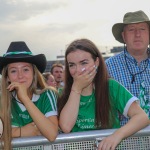 Limerick hurlers homecoming 2022 - supporters in green and white swept into the city and the TUS Gaelic Grounds to welcome the three-in-a-row All-Ireland hurling champions. Picture: Kris Luszczki/ilovelimerick