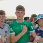Limerick hurlers homecoming 2022 - supporters in green and white swept into the city and the TUS Gaelic Grounds to welcome the three-in-a-row All-Ireland hurling champions. Picture: Kris Luszczki/ilovelimerick