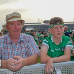 Limerick hurlers homecoming 2022 - supporters in green and white swept into the city and the TUS Gaelic Grounds to welcome the three-in-a-row All-Ireland hurling champions. Picture: Kris Luszczki/ilovelimerick