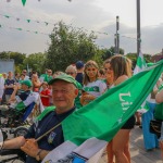 Limerick hurlers homecoming 2022 - supporters in green and white swept into the city and the TUS Gaelic Grounds to welcome the three-in-a-row All-Ireland hurling champions. Picture: Kris Luszczki/ilovelimerick