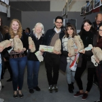 Pictured at the Limerick Inside Out initiative for international students with 'Bread Not Profits' in the Cleeves Condensed Milk Factory. Picture: Conor Owens/ilovelimerick.