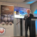 "Belonging to Limerick" launch Integration Plan for 2018 to 2022 took place on September 28 at Thomond Park. Michael.D.Higgins, President of Ireland attended the launch and delivered a speech. Picutre: Baoyan Zhang/ilovelimerick