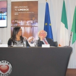 "Belonging to Limerick" launch Integration Plan for 2018 to 2022 took place on September 28 at Thomond Park. Michael.D.Higgins, President of Ireland attended the launch and delivered a speech. Picutre: Baoyan Zhang/ilovelimerick