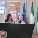 "Belonging to Limerick" launch Integration Plan for 2018 to 2022 took place on September 28 at Thomond Park. Michael.D.Higgins, President of Ireland attended the launch and delivered a speech. Picutre: Baoyan Zhang/ilovelimerick