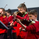 10/04/2019
'Sing Out with Strings' group members from Le Cheile NS, Peter Purcell, left, and Philip Purcell.

Limerick Learning Neighbourhoods event at The Life Centre, Henry Street, Limerick
Picture by Diarmuid Greene