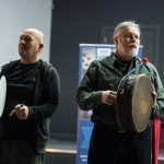 10/04/2019
St Mary's Men's Shed bodhran group.

Limerick Learning Neighbourhoods event at The Life Centre, Henry Street, Limerick
Picture by Diarmuid Greene