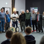 10/04/2019
St Mary's Men's Shed bodhran group.

Limerick Learning Neighbourhoods event at The Life Centre, Henry Street, Limerick
Picture by Diarmuid Greene