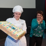 10/04/2019
Chef Tameka Bell from Limerick Youth Service Bakery with Catherine Aylmer from Limerick Community Education Network (LCEN).

Limerick Learning Neighbourhoods event at The Life Centre, Henry Street, Limerick
Picture by Diarmuid Greene