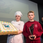 10/04/2019
Chef Tameka Bell from Limerick Youth Service Bakery with prizewinner Leon Daly, aged 12, from Corpus Christi National School.

Limerick Learning Neighbourhoods event at The Life Centre, Henry Street, Limerick
Picture by Diarmuid Greene