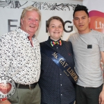 Pictured at the Limerick Pride 2018 press launch at the George Hotel were Jim Lawless, Clodagh O'Brien, Ms Gay Limerick 2018 and Beer Condron. Picture: Zoe Conway/ilovelimerick.