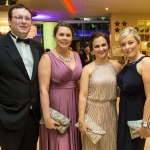 Barry and Jane McKeown, Clodagh Dunworth, Karen Keehan, Limerick Marine Search and Rescue member. Picture Cian Reinhardt/ilovelimerick