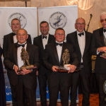 Karen Keehan, LMSR member, Joe Morgan, Chairperson LMSR, John Leech, Irish Water Safety, Ger O'Flynn, Irish Coast Guard, Tony Quinn, representing founding member Martin Quinn, Jimmy Connors and Tony Cusack, Founding members LMSR. Picture: Cian Reinhardt/ilovelimerick