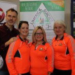 Pictured at the Hunt Museum for the press launch of Limerick Mental Health Week 2019 taking place October 4 - 11 are Richard Lynch, ilovelimerick with Lucy O’Hara, Stacey Markham and Shirley Johnston from Limerick Suicide Watch. Picture: Bruna Vaz Mattos/ilovelimerick