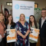 Pictured at the Hunt Museum for the press launch of Limerick Mental Health Week 2019 taking place October 4 - 11 are Elizabeth Stundon, Nici Le Gear, Claire Flynn and Chloe Whelan from Limerick Mental Health Association with John McElhinney, Mental Health Ireland. Picture: Bruna Vaz Mattos/ilovelimerick