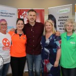 Pictured at the Hunt Museum for the press launch of Limerick Mental Health Week 2019 taking place October 4 - 11 are Mary Collins, a volunteer with Grow, Lucy O’Hara, Limerick Suicide Watch, Richard Lynch, ilovelimerick, Claire Flynn, Limerick Mental Health Association and Catherine Slater, Director of Limerick Samaritans. Picture: Bruna Vaz Mattos/ilovelimerick