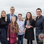 Pictured at the Limerick Person of the Year Award 2016 were Claire Culhane, Richard Lynch, Grace Culhane, Luke Culhane, winner of the Limerick Person of the year Award 2016, Olive Foley and Dermot Culhane. Picture: Cian Reinhardt/ilovelimerick