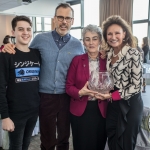 Luke Culhane, Limerick Person of the Year 2016,  Richard Lynch, Limerick Person of the Year 2011, Sr Helen Culhane, Limerick Person of the Year 2017 with Celia Holman Lee, Holman Lee Agency Picture: Cian Reinhardt/ilovelimerick