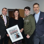 Pictured at the award ceremony for Limerick Person of the Year 2018 at the Clayton Hotel, Steamboat Quay, Limerick. Picture: Conor Owens/ilovelimerick.