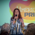 On Monday, July 4,  A Culture of Pride, the official launch of Limerick Pride 2022 was held at Ormston House with a talk on film and theatre actress Alice O’Day by 2022 Grand Marshall Sharon Slater. Picture: Kris Luszczki/ilovelimerick