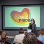 On Monday, July 4,  A Culture of Pride, the official launch of Limerick Pride 2022 was held at Ormston House with a talk on film and theatre actress Alice O’Day by 2022 Grand Marshall Sharon Slater. Picture: Kris Luszczki/ilovelimerick