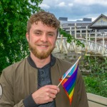 Pictured at the Limerick Pride 2022 press launch at the Hunt Museum is William Keohane of Trans Limerick Community. Picture: Kris Luszczki/ilovelimerick