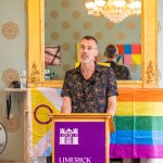 On Monday, July 7 the official launch of Limerick Pride was held at the People’s Museum with a 'PRIDE and PROTEST – BRÓD agus AGÓID – 50 years of LGBT Liberation in Ireland' event with Grand Marshall Tonie Walsh. Picture: Olena Oleksienko/ilovelimerick