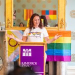 On Monday, July 7 the official launch of Limerick Pride was held at the People’s Museum with a 'PRIDE and PROTEST – BRÓD agus AGÓID – 50 years of LGBT Liberation in Ireland' event with Grand Marshall Tonie Walsh. Picture: Olena Oleksienko/ilovelimerick