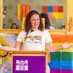 On Monday, July 7 the official launch of Limerick Pride was held at the People’s Museum with a 'PRIDE and PROTEST – BRÓD agus AGÓID – 50 years of LGBT Liberation in Ireland' event with Grand Marshall Tonie Walsh. Picture: Olena Oleksienko/ilovelimerick