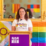 On Monday, July 7 the official launch of Limerick Pride was held at the People’s Museum with a 'PRIDE and PROTEST – BRÓD agus AGÓID – 50 years of LGBT Liberation in Ireland' event with Grand Marshall Tonie Walsh. Picture: Olena Oleksienko/ilovelimerick