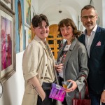 On Tuesday, July 5, ‘Kaleidoscope’, an exhibition featuring a diverse collection of artists curated by Moya Ni Cheallaigh, was launched by Myles Breen at the Hunt Museum. Picture: OLENA OLEKSIIENKO/ilovelimerick