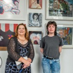 On Tuesday, July 5, ‘Kaleidoscope’, an exhibition featuring a diverse collection of artists curated by Moya Ni Cheallaigh, was launched by Myles Breen at the Hunt Museum. Picture: OLENA OLEKSIIENKO/ilovelimerick