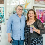 On Tuesday, July 5, ‘Kaleidoscope’, an exhibition featuring a diverse collection of artists curated by Moya Ni Cheallaigh, was launched by Myles Breen at the Hunt Museum. Picture: OLENA OLEKSIIENKO/ilovelimerick