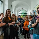 On Tuesday, July 5, ‘Kaleidoscope’, an exhibition featuring a diverse collection of artists curated by Moya Ni Cheallaigh, was launched by Myles Breen at the Hunt Museum. Picture: OLENA OLEKSIIENKO/ilovelimerick