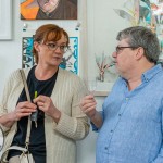 On Tuesday, July 5, ‘Kaleidoscope’, an exhibition featuring a diverse collection of artists curated by Moya Ni Cheallaigh, was launched by Myles Breen at the Hunt Museum. Picture: OLENA OLEKSIIENKO/ilovelimerick