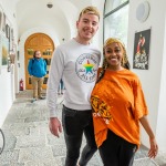 On Tuesday, July 5, ‘Kaleidoscope’, an exhibition featuring a diverse collection of artists curated by Moya Ni Cheallaigh, was launched by Myles Breen at the Hunt Museum. Picture: OLENA OLEKSIIENKO/ilovelimerick