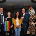 Pictured at the Limerick Pride 2019 Press Launch at the Clayton Hotel are Pat Reddan, Manager Clayton Hotel Limerick, Cllr Sarah Kiely, Janesboro, Lisa Daly, Chairperson Limerick Pride, Metropolitan Mayor Daniel Butler and Sarah Tonkin,  Castletroy. Picture: Orla McLaughlin/ilovelimerick.