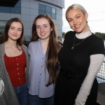 Pictured at the Limerick Pride 2019 Press Launch at the Clayton Hotel are Sinead Fitzgibbon, Rathkeale, Chloe Reidy and Caoimhe Gaffney, Castletroy. Picture: Conor Owens/ilovelimerick