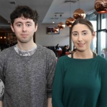 Pictured at the Limerick Pride 2019 Press Launch at the Clayton Hotel are Eoghan Daly, Caherdavin and Katie O Connor, Croagh. Picture: Conor Owens/ilovelimerick
