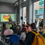 On Monday, July 4,  A Culture of Pride, the official launch of Limerick Pride 2022 was held at Ormston House with a talk on film and theatre actress Alice O’Day by 2022 Grand Marshall Sharon Slater. Picture: OLENA OLEKSIIENKO/ilovelimerick