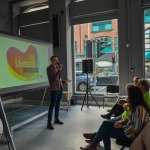 On Monday, July 4,  A Culture of Pride, the official launch of Limerick Pride 2022 was held at Ormston House with a talk on film and theatre actress Alice O’Day by 2022 Grand Marshall Sharon Slater. Picture: OLENA OLEKSIIENKO/ilovelimerick