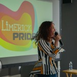 On Monday, July 4,  A Culture of Pride, the official launch of Limerick Pride 2022 was held at Ormston House with a talk on film and theatre actress Alice O’Day by 2022 Grand Marshall Sharon Slater. Picture: OLENA OLEKSIIENKO/ilovelimerick