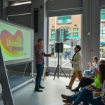 On Monday, July 4,  A Culture of Pride, the official launch of Limerick Pride 2022 was held at Ormston House with a talk on film and theatre actress Alice O’Day by 2022 Grand Marshall Sharon Slater. Picture: OLENA OLEKSIIENKO/ilovelimerick