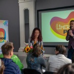 On Monday, July 4,  A Culture of Pride, the official launch of Limerick Pride 2022 was held at Ormston House with a talk on film and theatre actress Alice O’Day by 2022 Grand Marshall Sharon Slater. Picture: OLENA OLEKSIIENKO/ilovelimerick